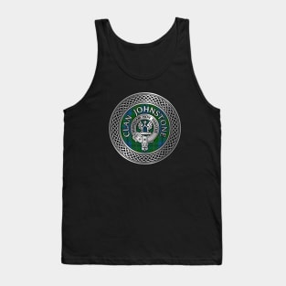 Clan Johnstone Crest & Tartan Tank Top